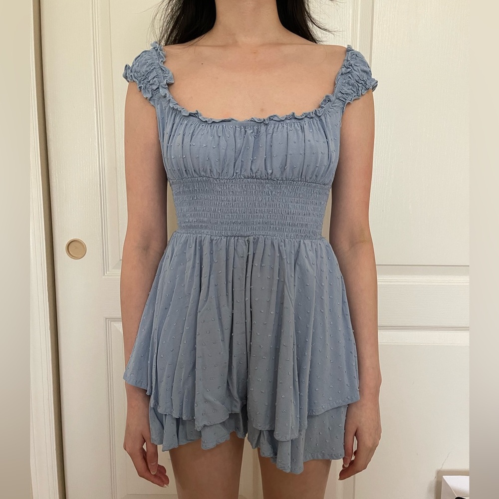 Urban Outfitters Blue Romper
